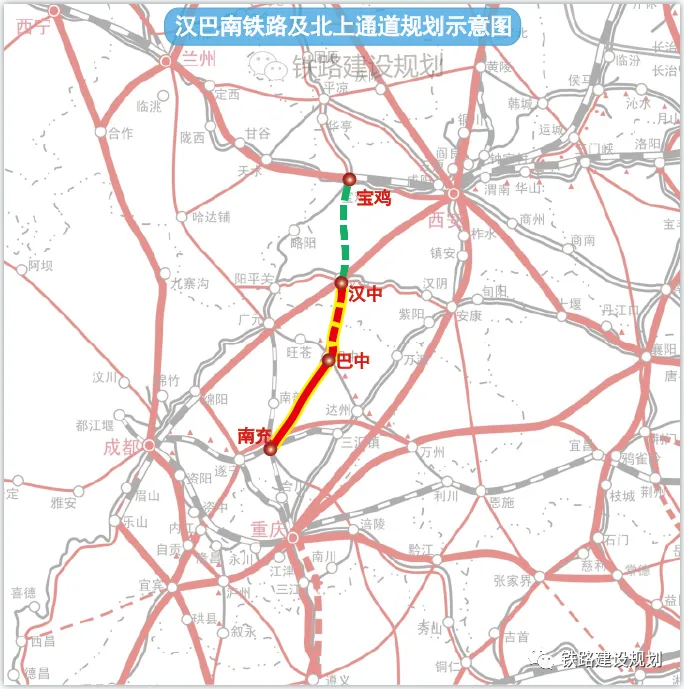 未來10年，漢中有望開建的3條鐵路項(xiàng)目！