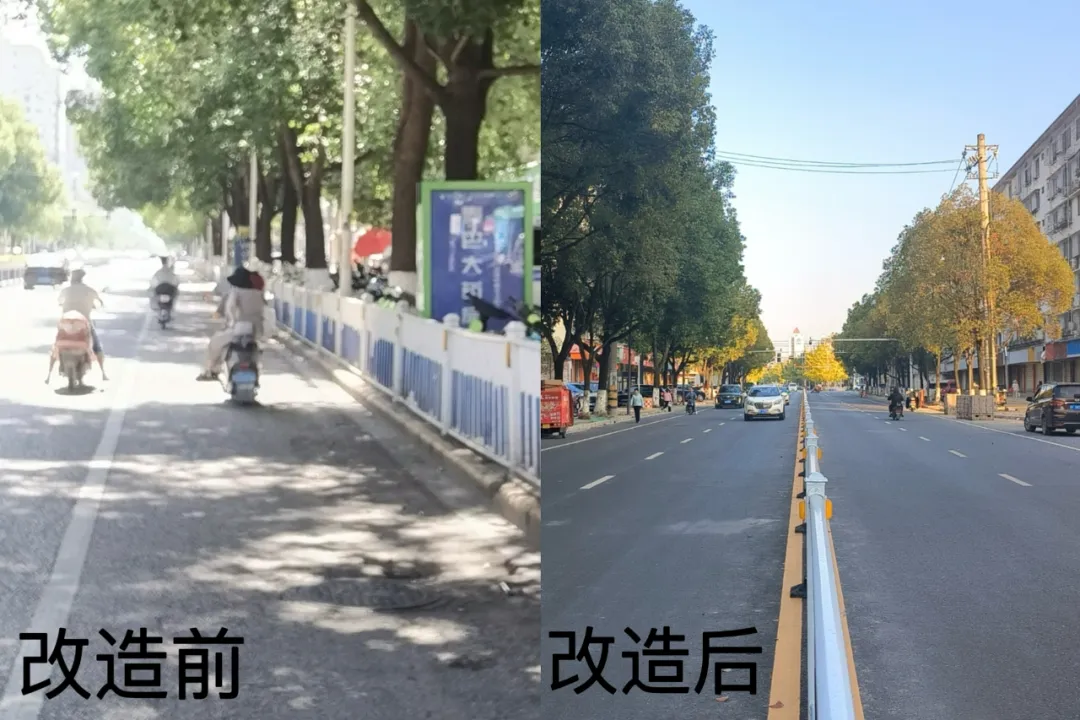 一鍵“煥新”！勞動西路完成“變身”