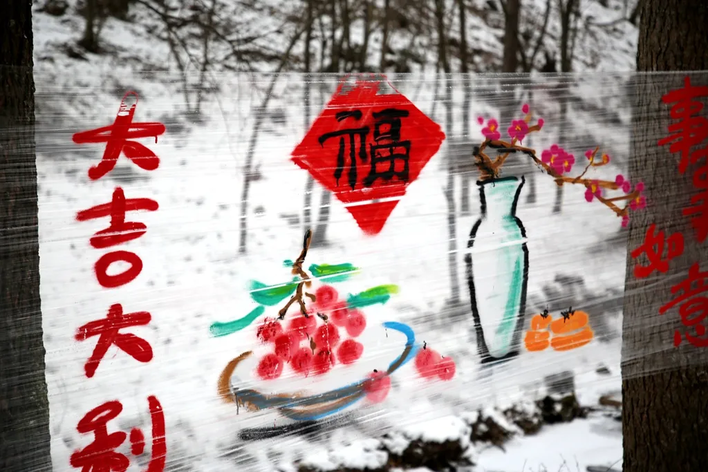 滑雪、戲雪、賞民俗！留壩景區(qū)“上才藝”
